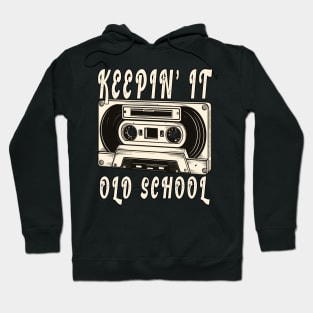 Retro Mixtape Cassette Old School Hip Hop 80s 90s Hoodie